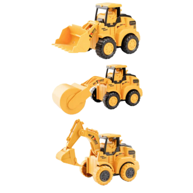 Ensemble de Jouets Pelleteuse - Maîtres Constructeurs pour le Plaisir de Construire