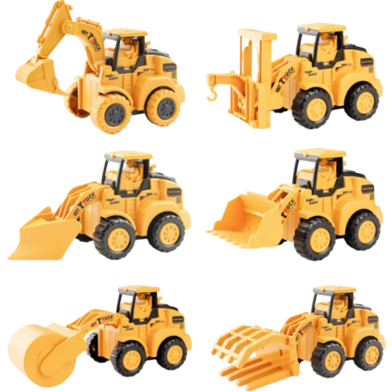 Ensemble de Jouets Pelleteuse - Maîtres Constructeurs pour le Plaisir de Construire