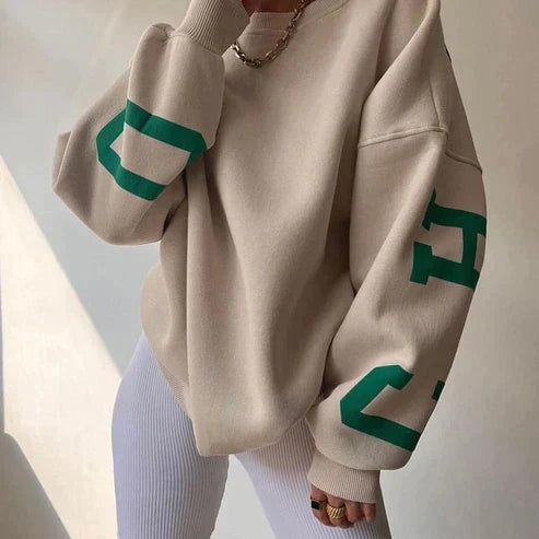 Sweatshirt Femme Bella avec Imprimé Latéral