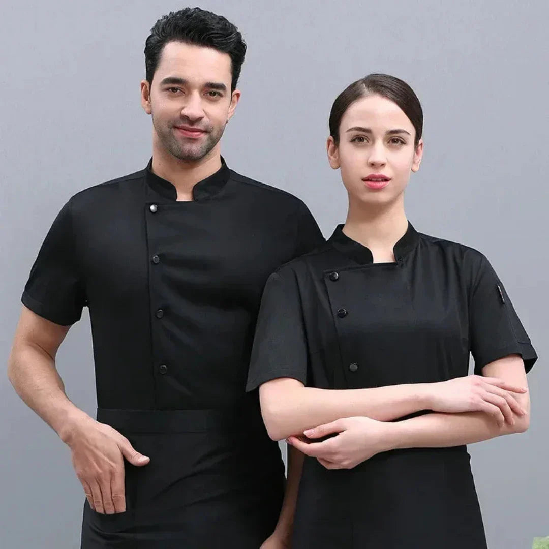 Sophie - Uniform Culinaire Unisexe - Confort et Élégance