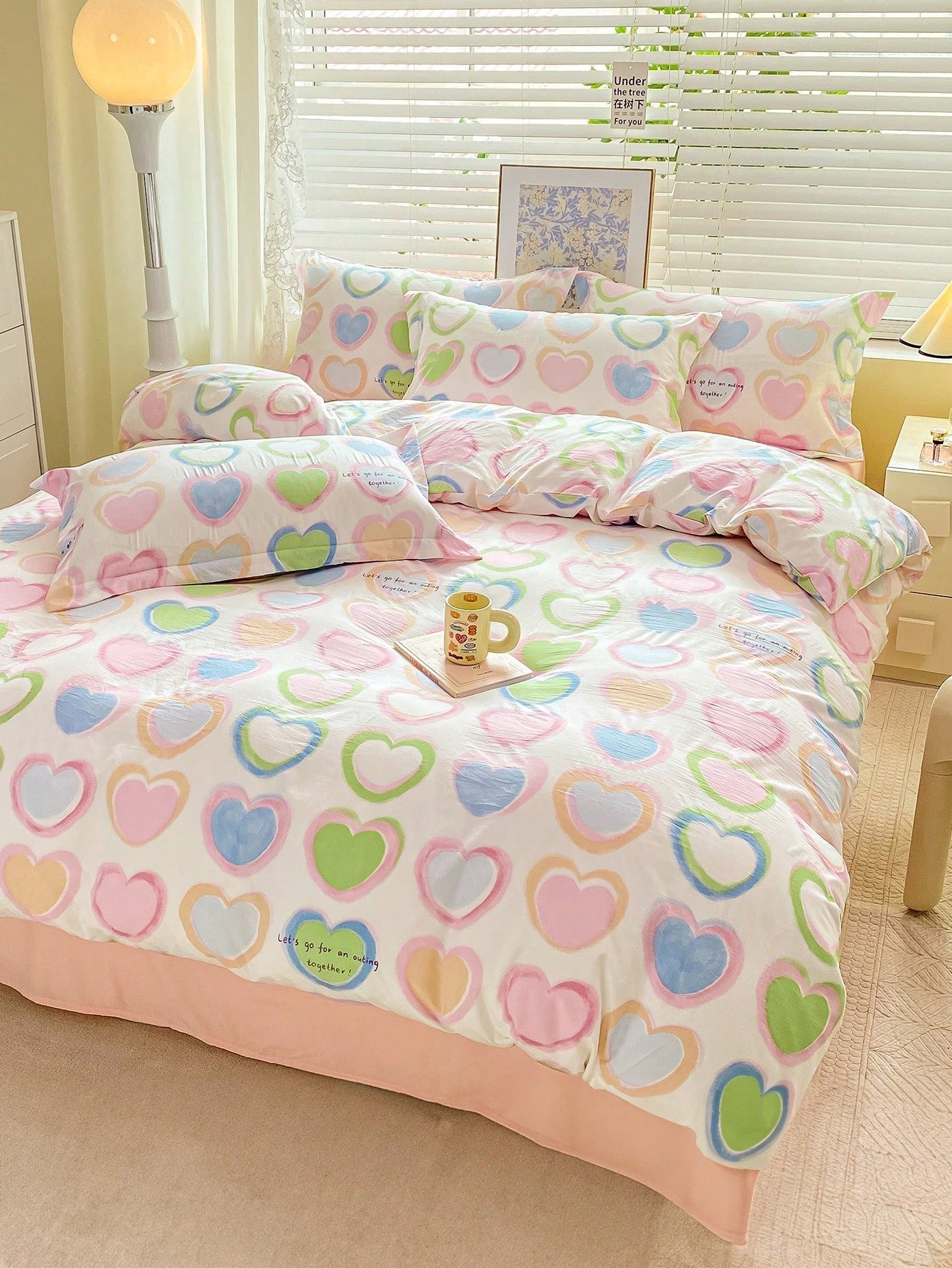 Respirant et Élégant - Ensemble de Housse de Couette 3 Pièces pour une Ambiance de Chambre de Luxe