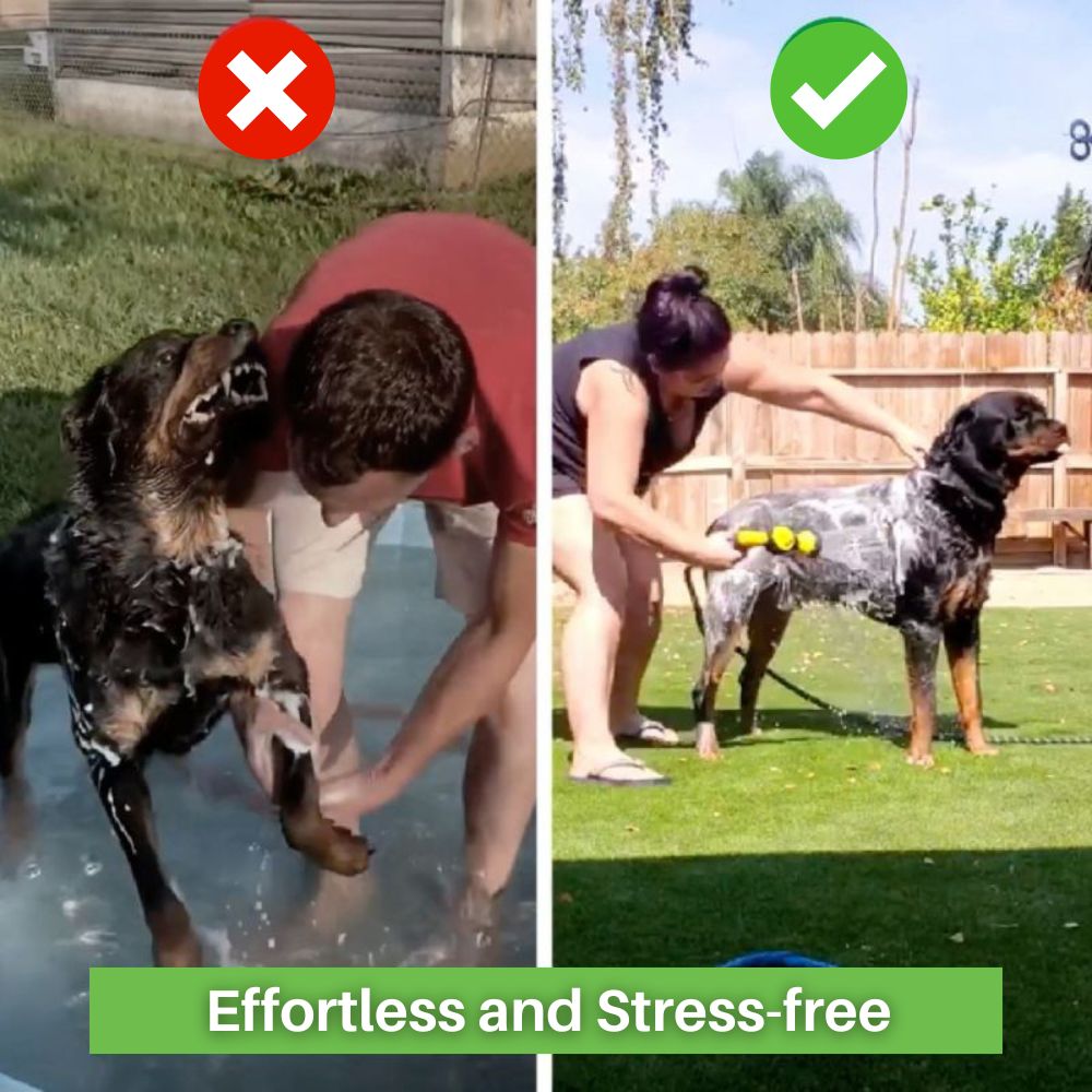 Outil de bain pour chien – Bain facile pour votre chien