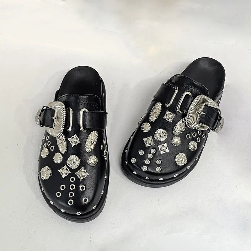 Slippers Gothiques Punk Rock – Affirmez Votre Style Audacieux