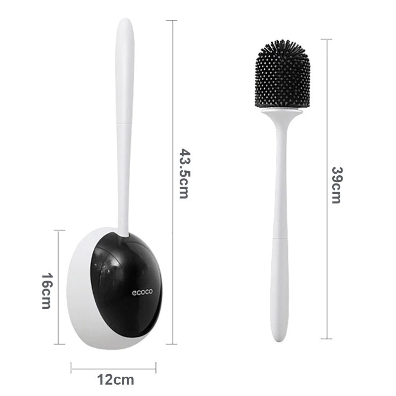 Brosse de Toilette Hygiénique - Conception pour un Nettoyage Sans Bactéries