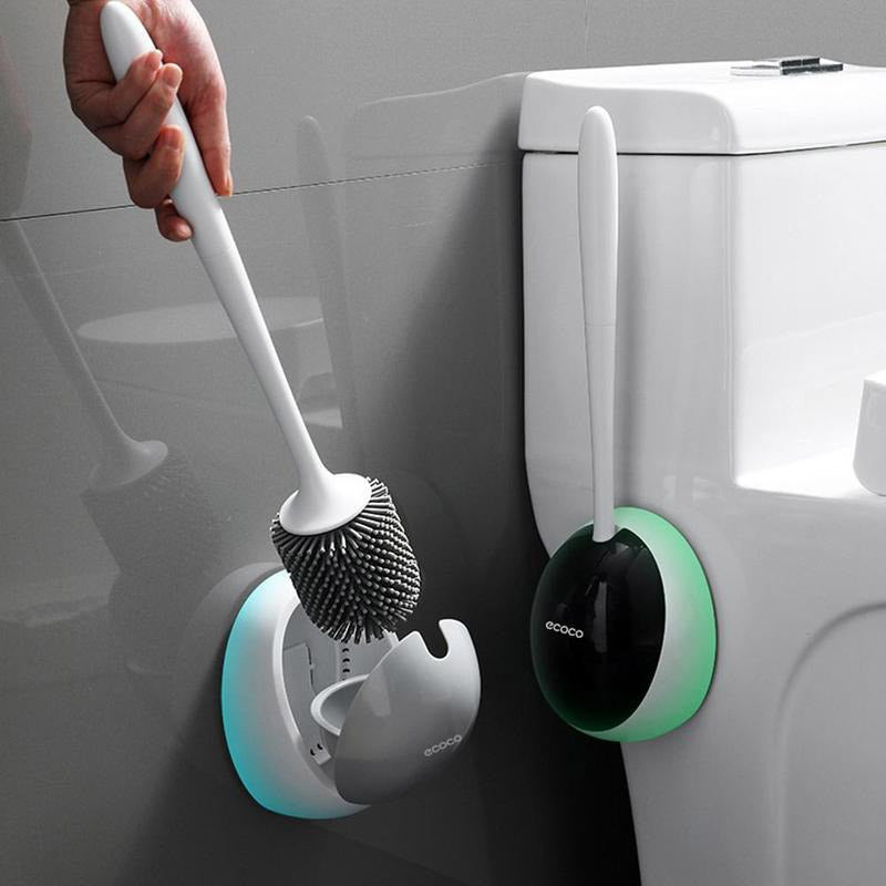 Brosse de Toilette Hygiénique - Conception pour un Nettoyage Sans Bactéries