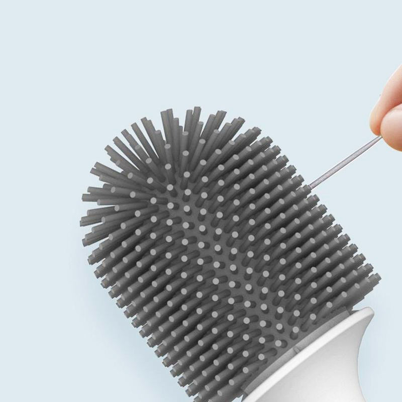 Brosse de Toilette Hygiénique - Conception pour un Nettoyage Sans Bactéries