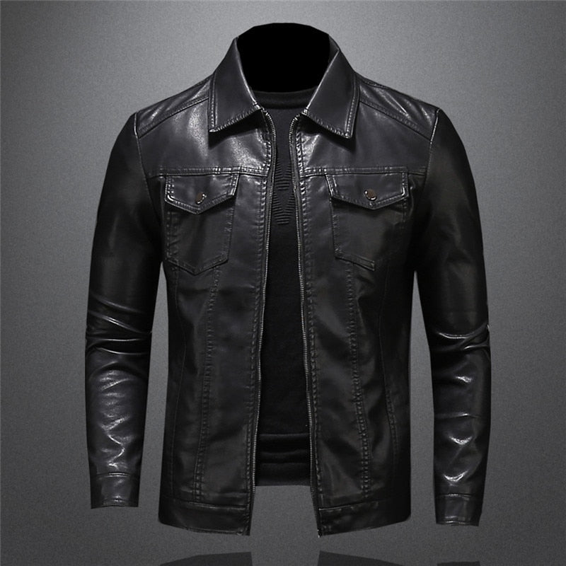 Hunter - Veste en cuir