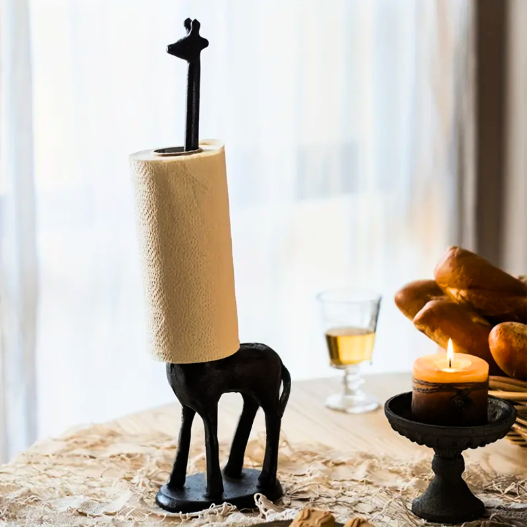 Porte-papier toilette Design Girafe - Artistique et Unique