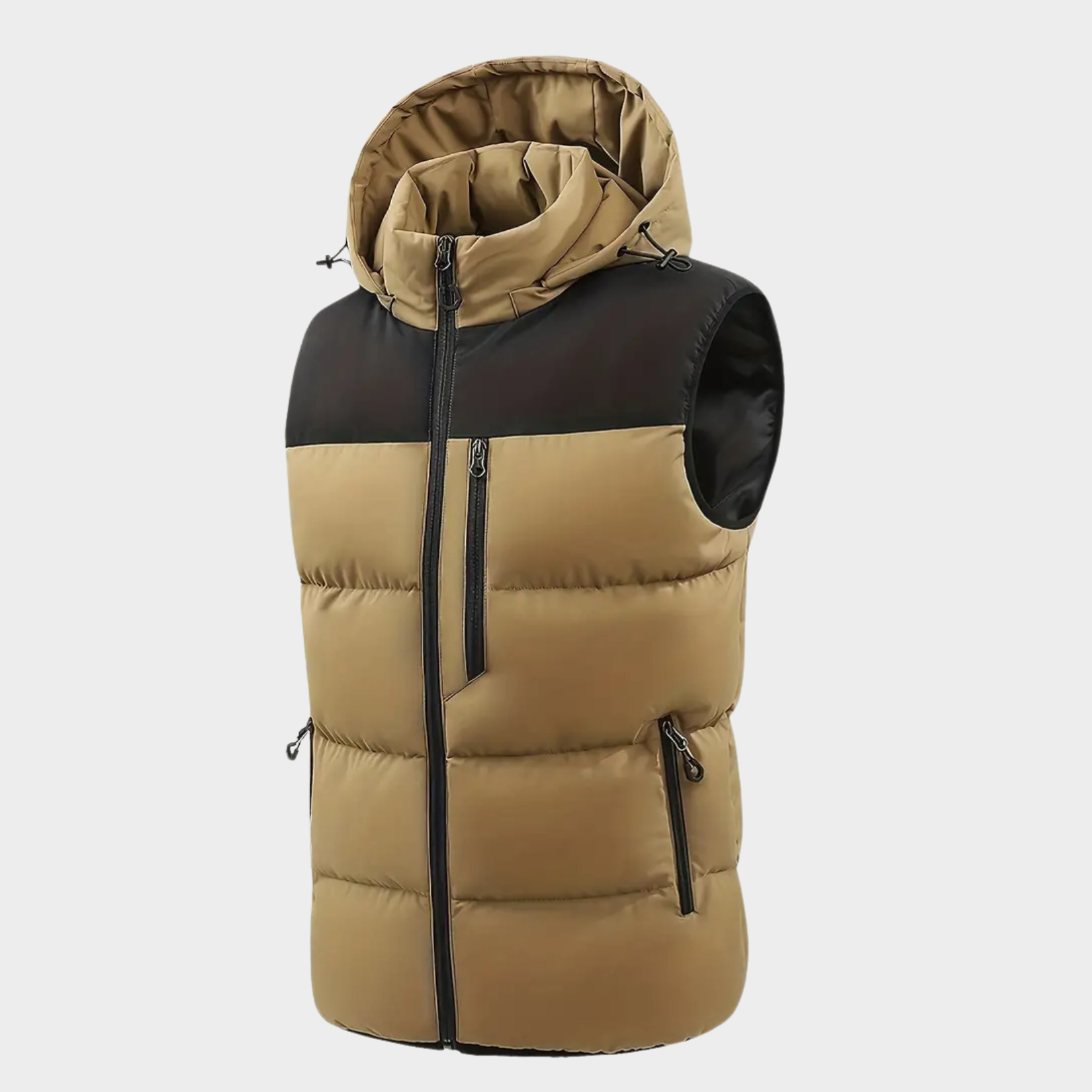 Milan - Bodywarmer d’Hiver Chaud avec Finitions Luxueuses