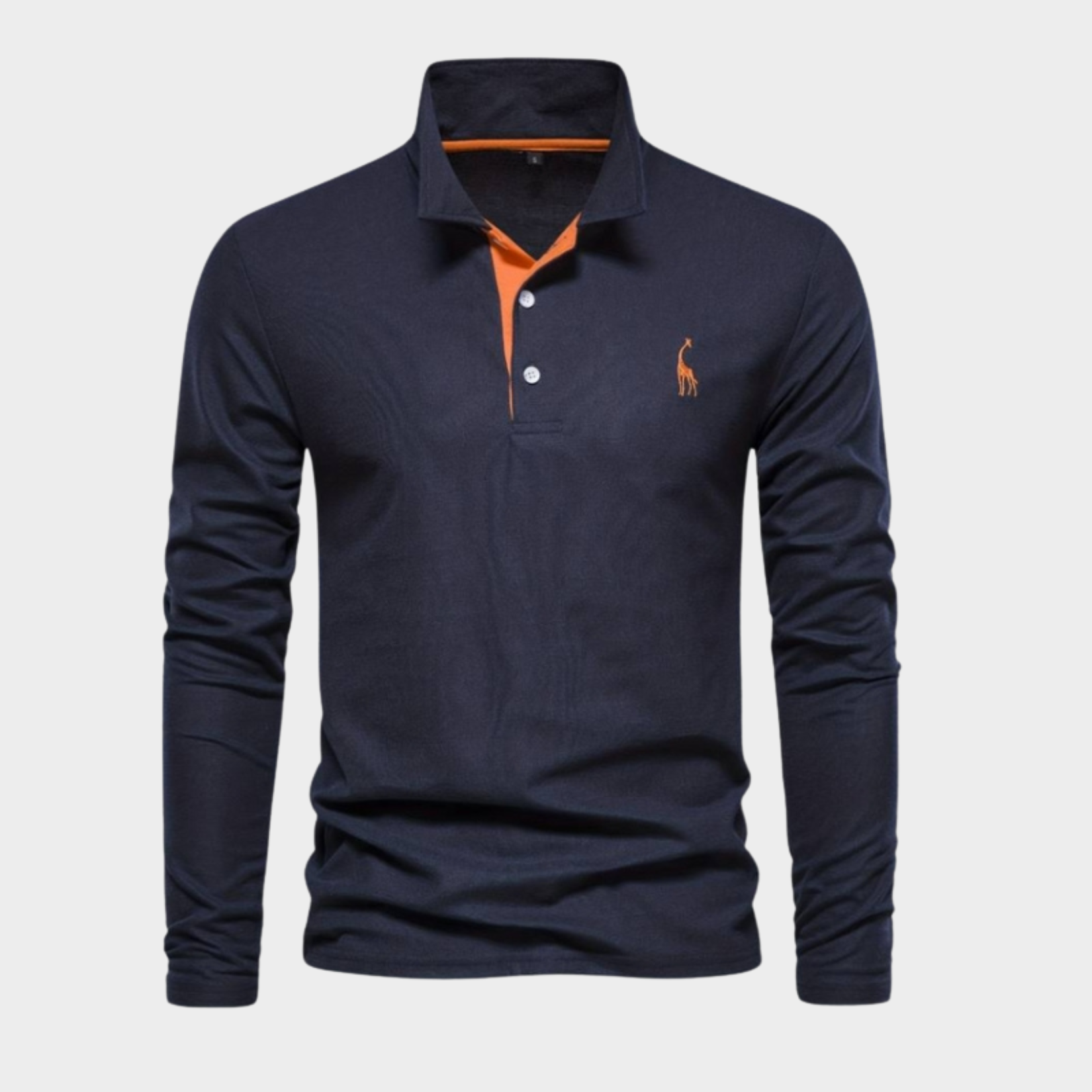 Hugo - Polo pull-over avec finition de luxe