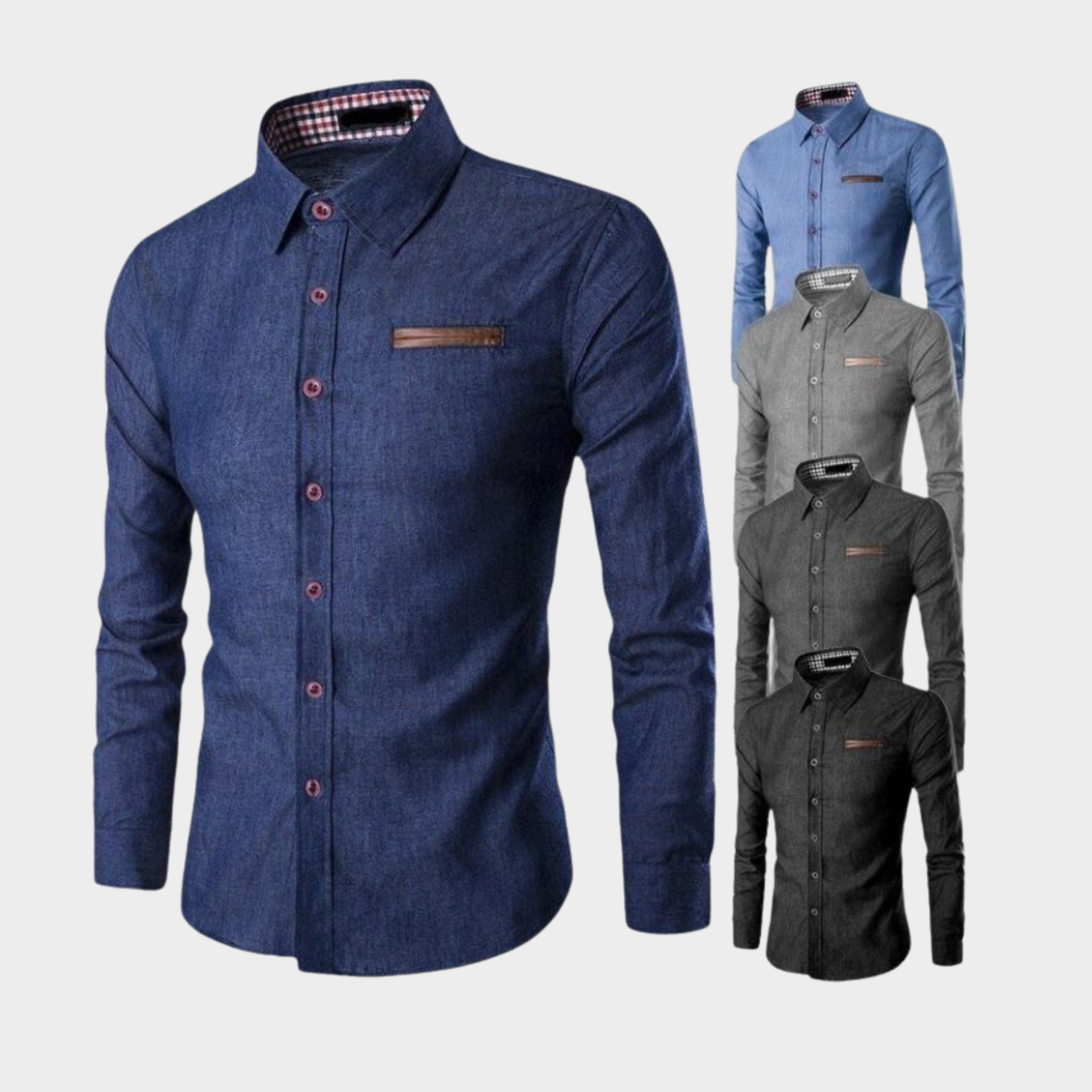 Levi - Chemise en denim pour des journées élégantes