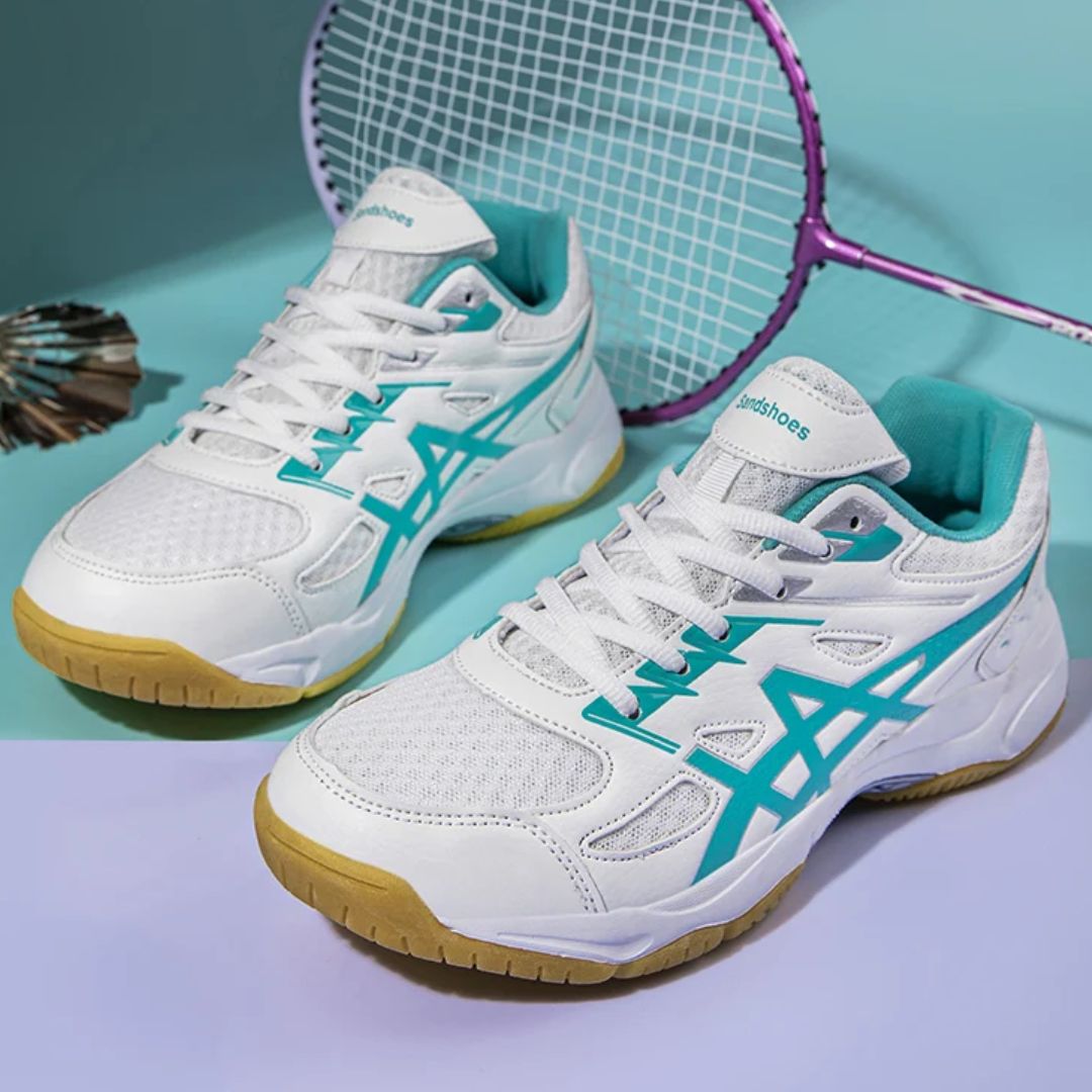 Emma - Chaussures de badminton flexibles avec effet d'amortissement