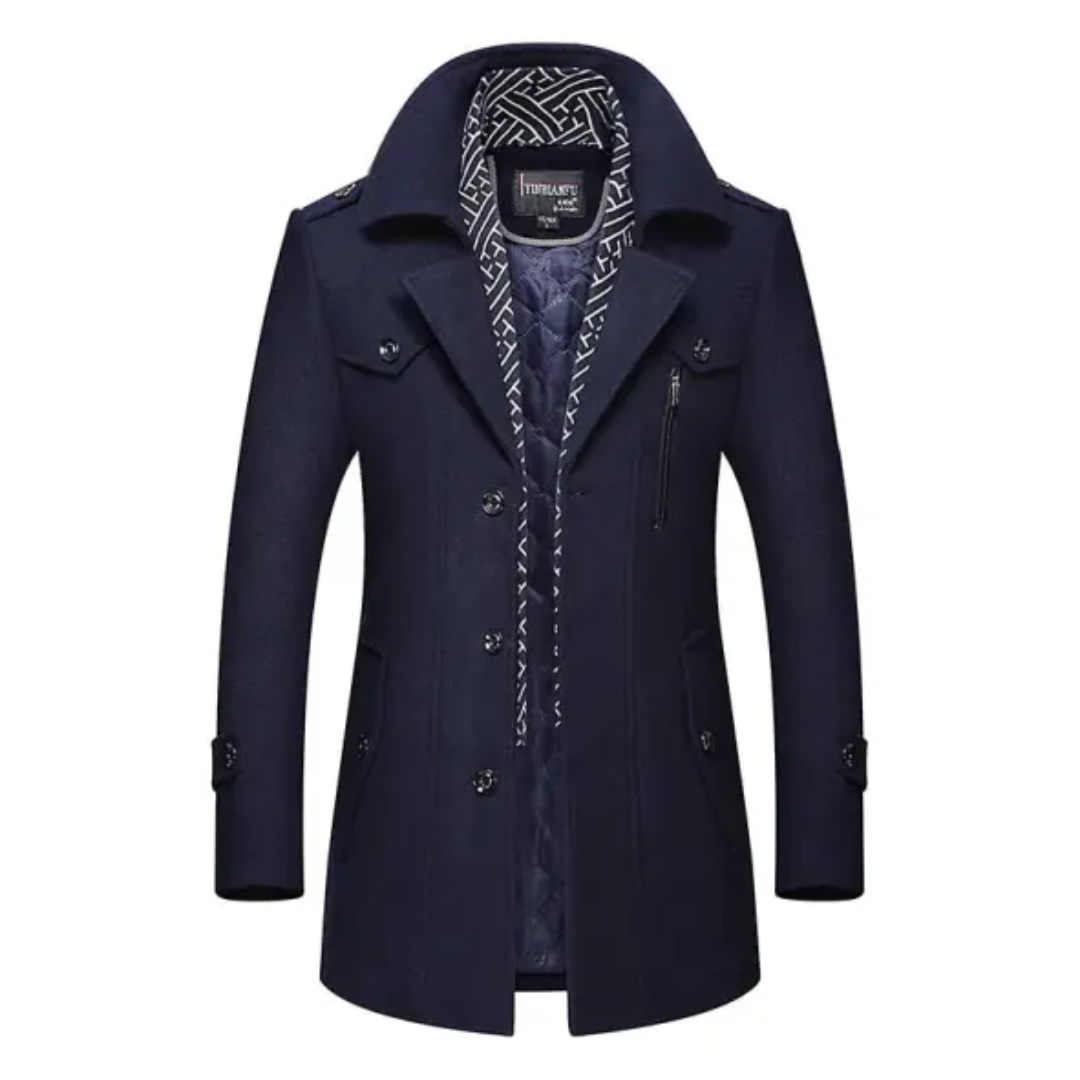 Timo - Long trench-coat pour hommes