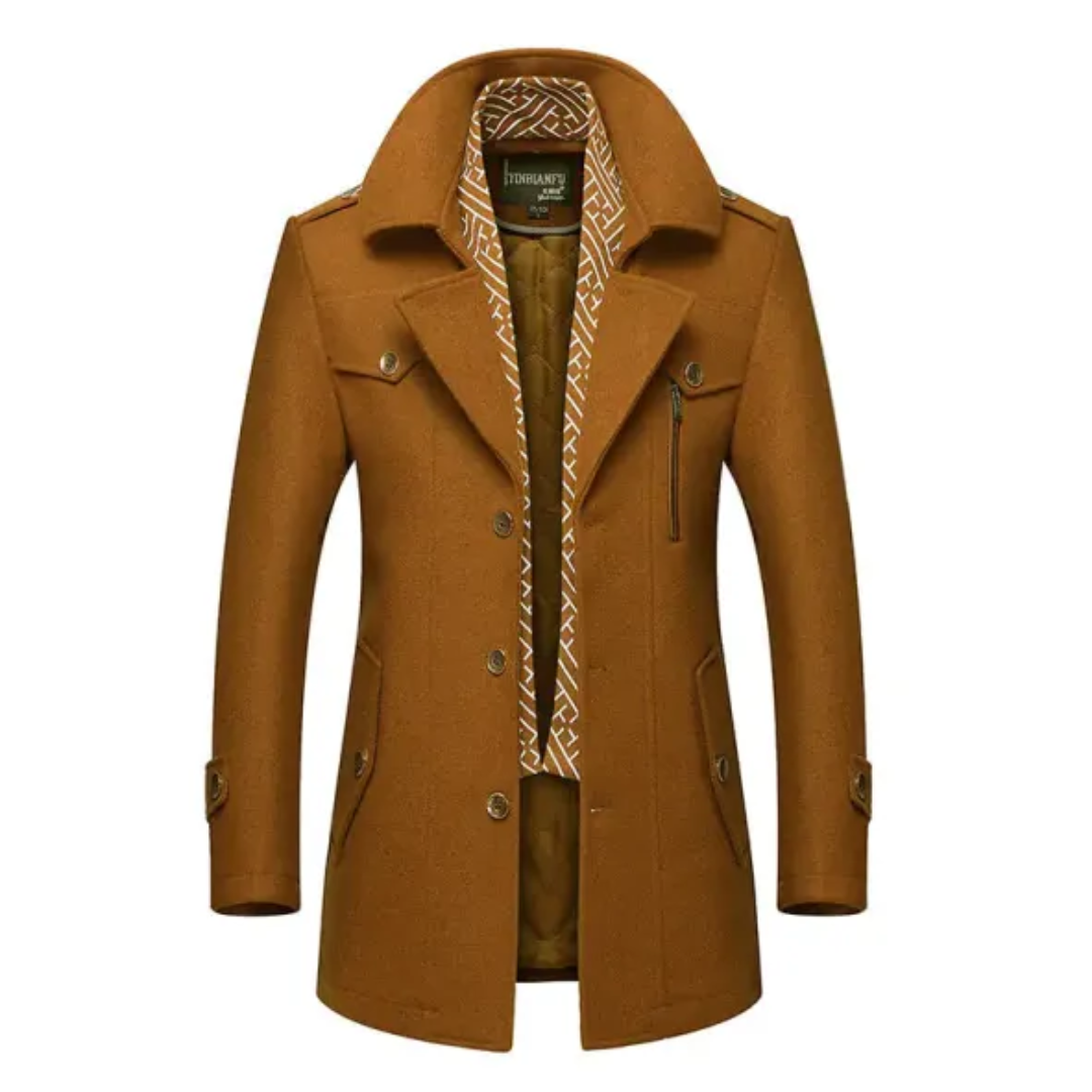 Timo - Long trench-coat pour hommes