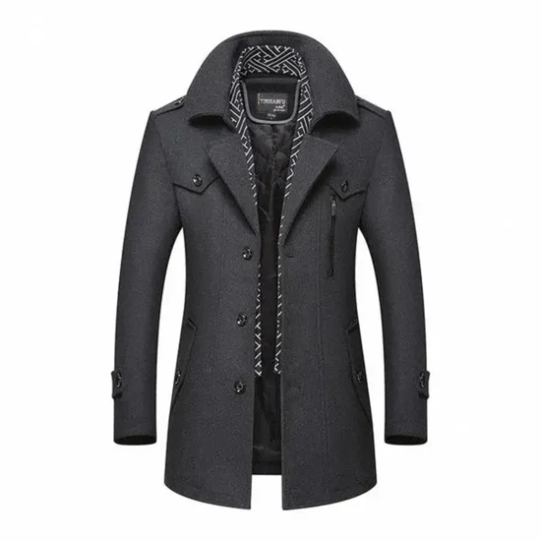 Timo - Long trench-coat pour hommes