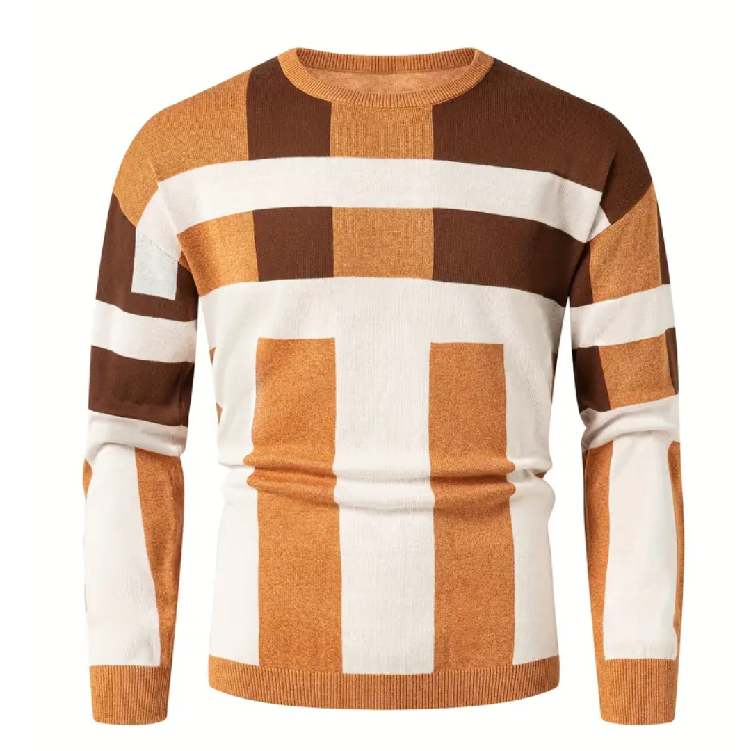 Oliver - Pull pour Homme avec Col Rond et Manches Longues
