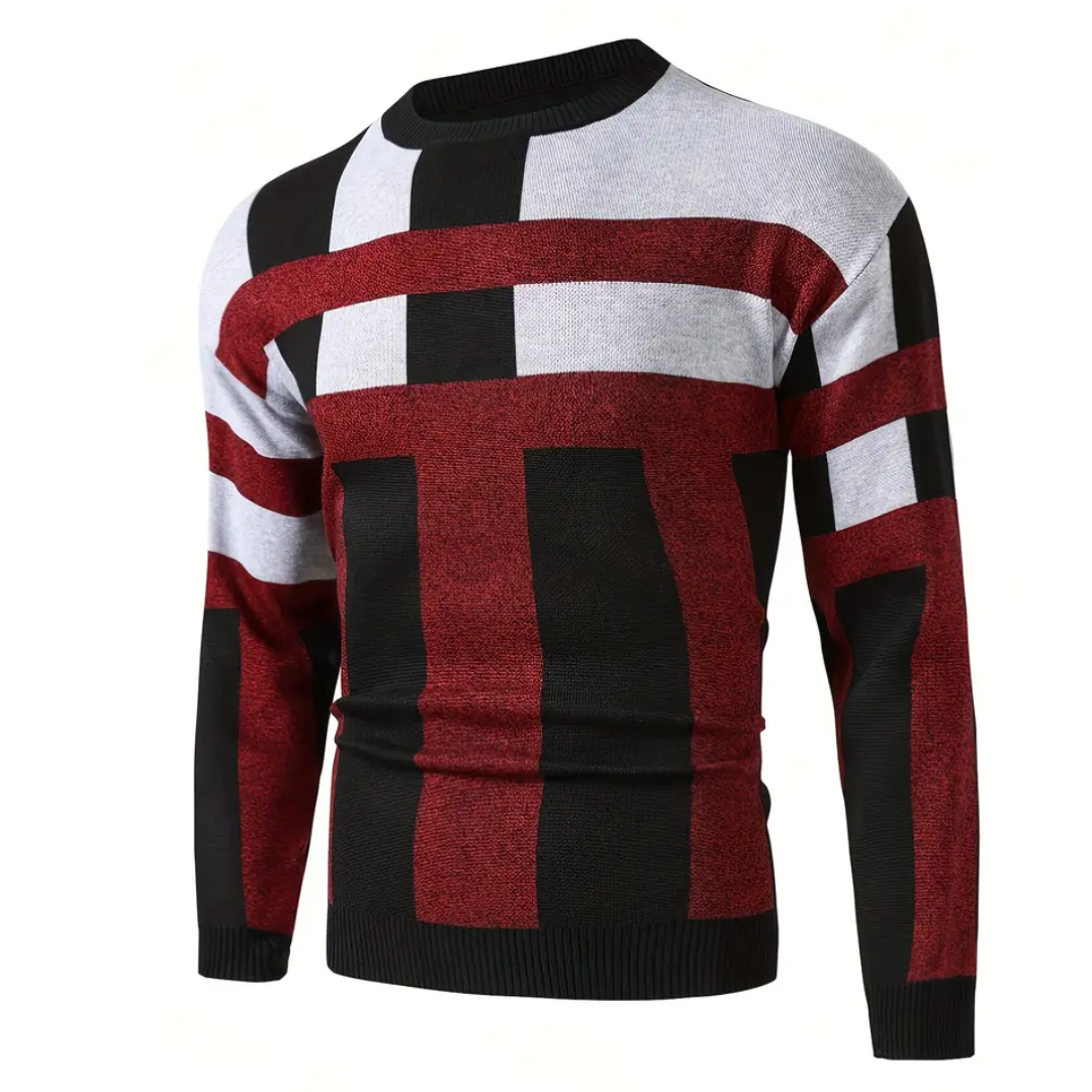 Oliver - Pull pour Homme avec Col Rond et Manches Longues