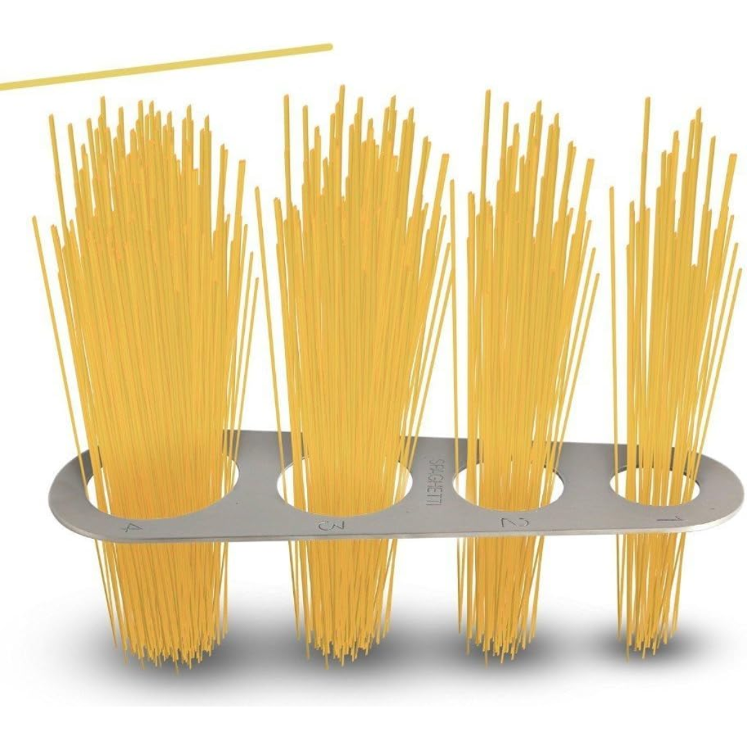 Cuillère Doseuse Spaghetti en Acier Inoxydable – Outil de Portion de Pâtes Rapide