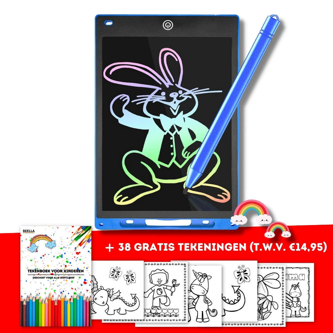 Tablette de Dessin LCD pour Enfants - CreativeScribble pour Dessiner et Écrire Sans Limite