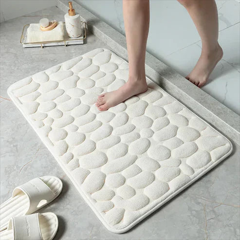 Tapis de Bain Douillet - Tapis de Salle de Bain Doux et Absorbant pour un Confort Supplémentaire