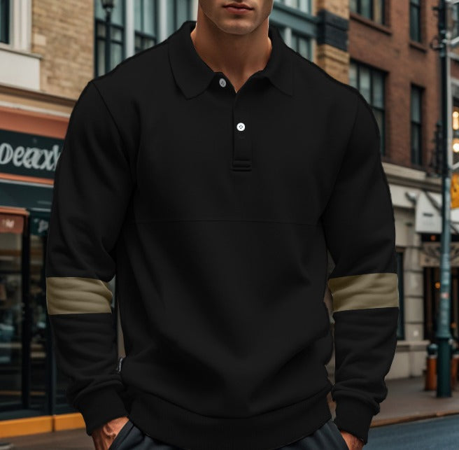 Nathan Marcus - Polo pull-over au style intemporel