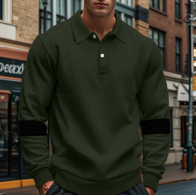 Nathan Marcus - Polo pull-over au style intemporel