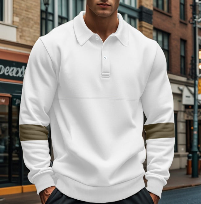 Nathan Marcus - Polo pull-over au style intemporel