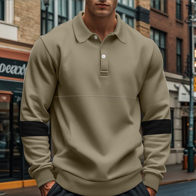 Nathan Marcus - Polo pull-over au style intemporel