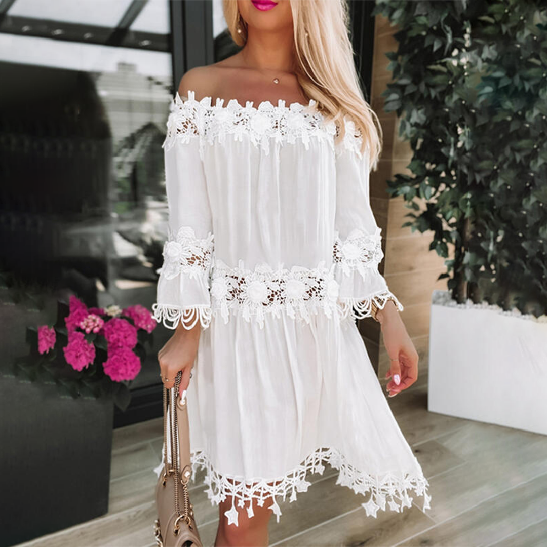 Sunsis - Robe off-shoulder estivale