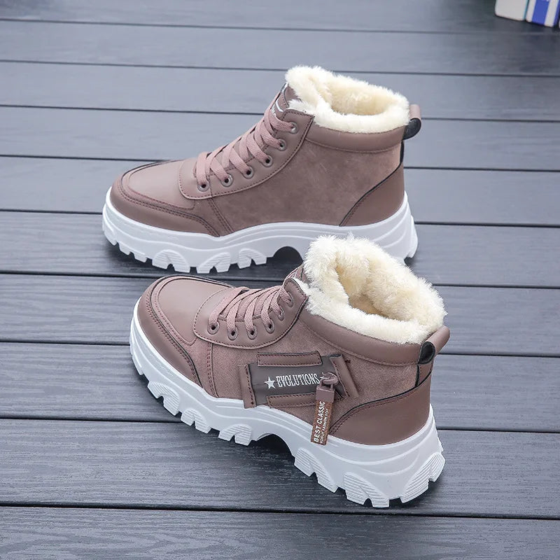 Francesca - Bottes d'hiver chaudes et confortables