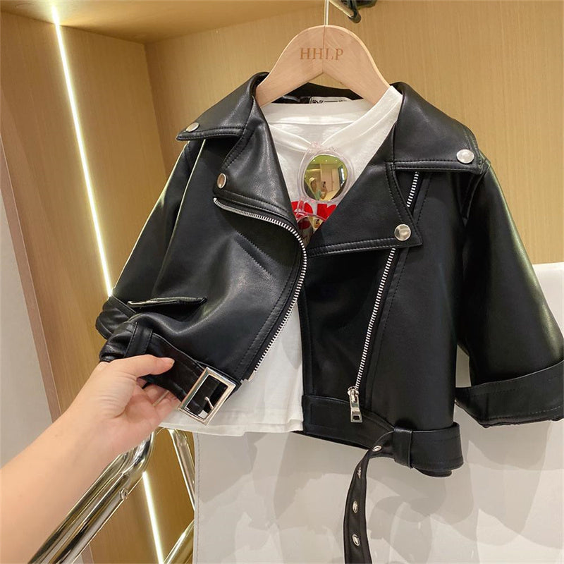 Vestes en Cuir Classiques pour Garçons - Veste Élégante et Durable pour les Saisons Froides