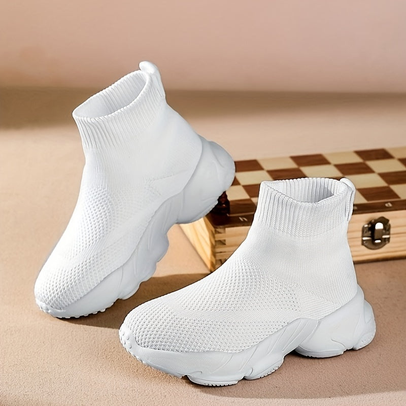 Noah - Chaussures-chaussettes tissées respirantes pour garçons et filles