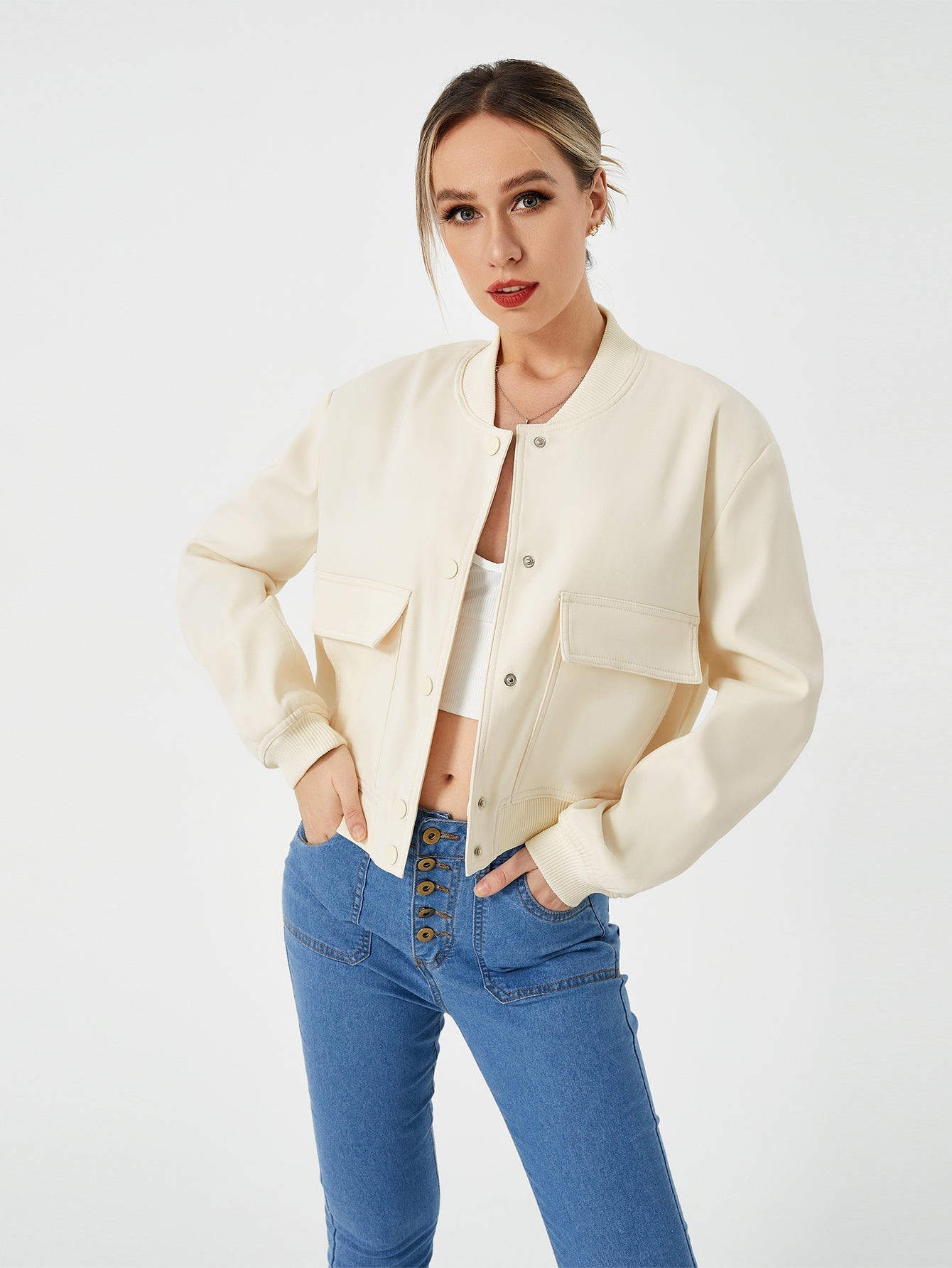 Kate - Veste bombardier fine