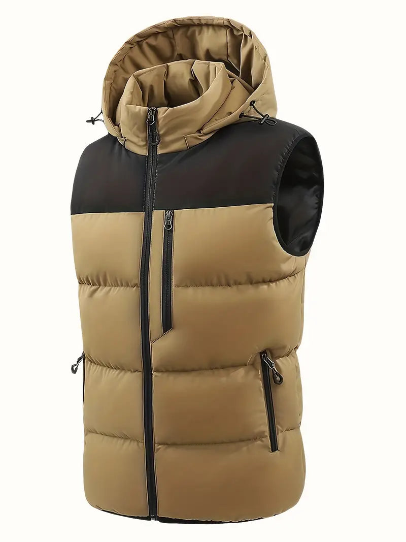 Milan - Bodywarmer d’Hiver Chaud avec Finitions Luxueuses