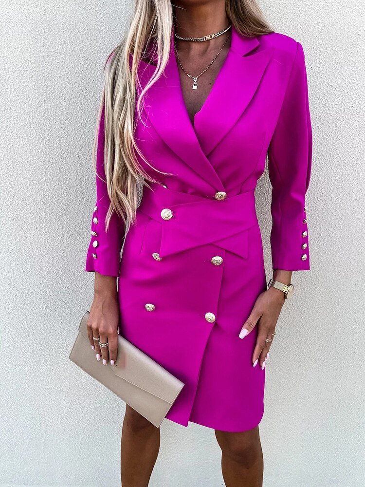 Amy - Robe blazer élégante et intemporelle