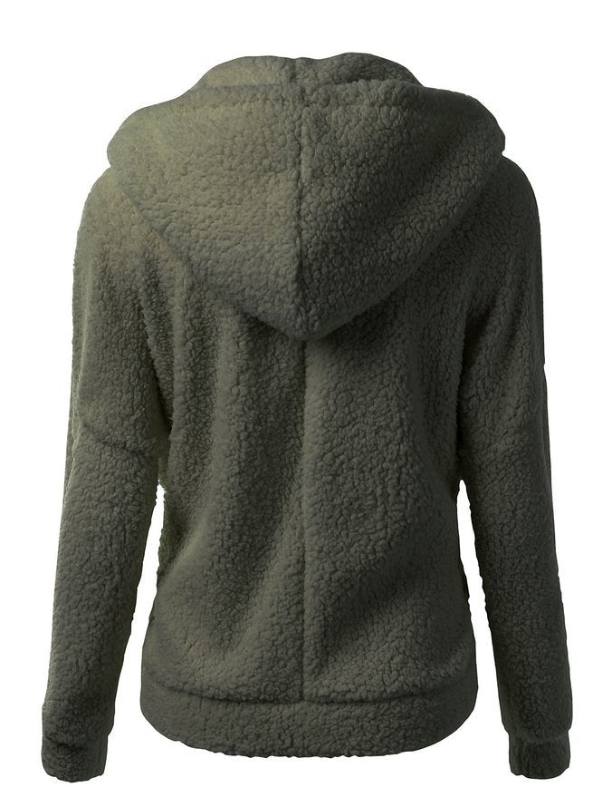 Chloe Soft Fleece Cardigan - Chaud et polyvalent