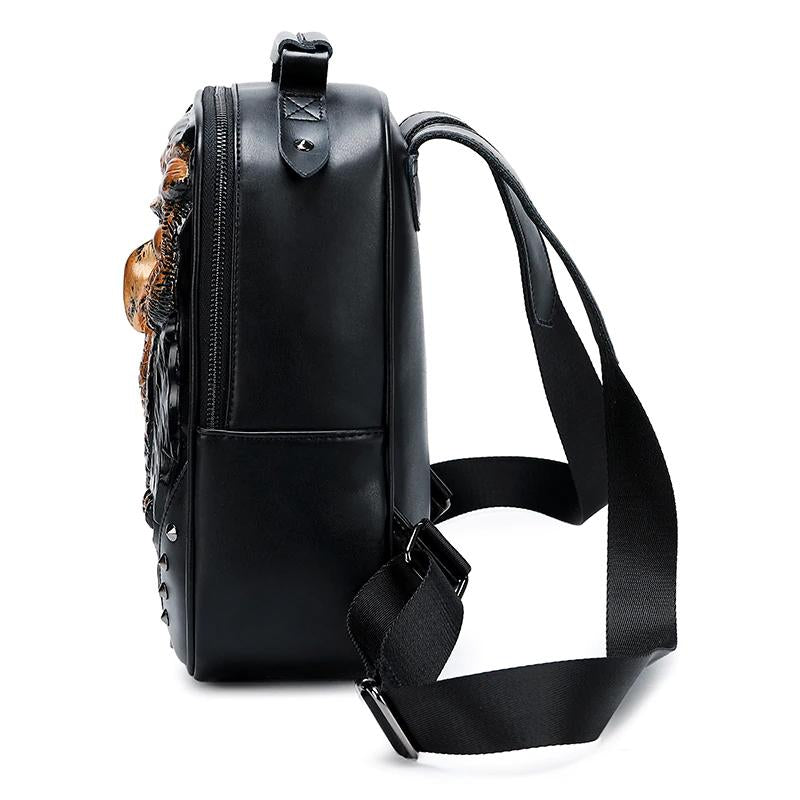 Sac à Dos Gothique Crâne de Corbeau – Élégance Sombre et Mystérieuse