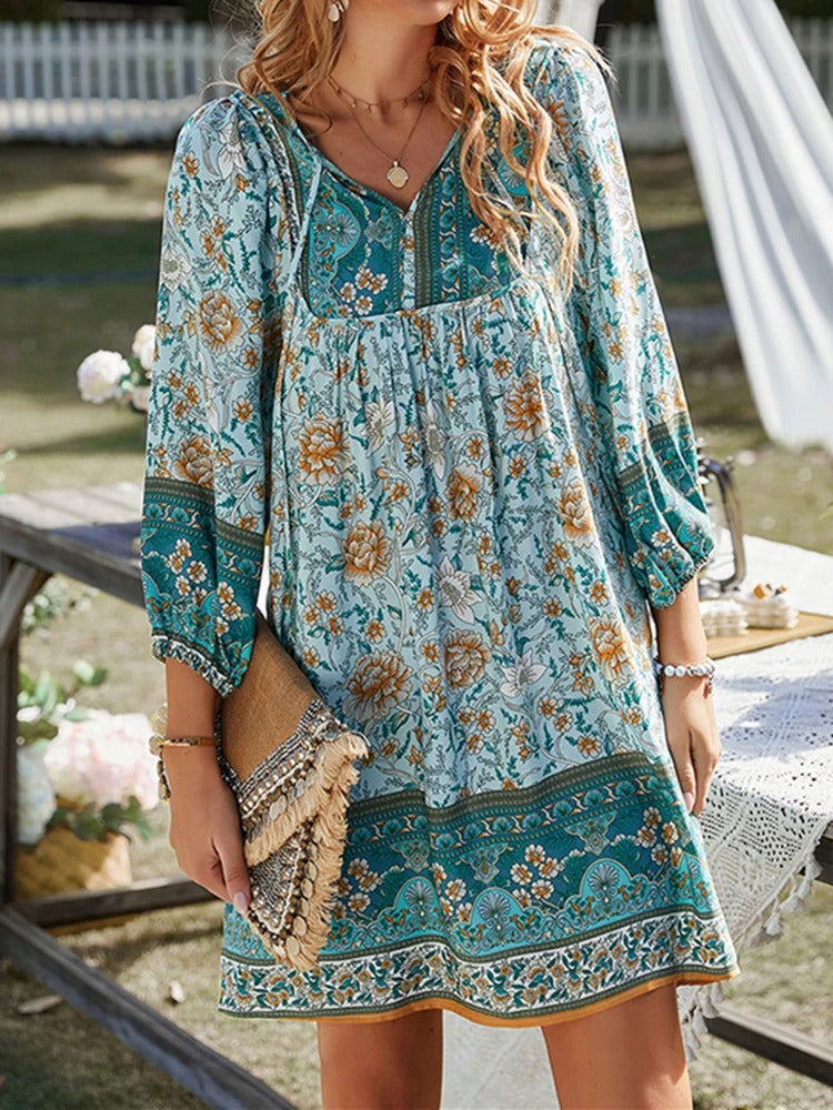 SoSoof - Robe à imprimé floral vintage