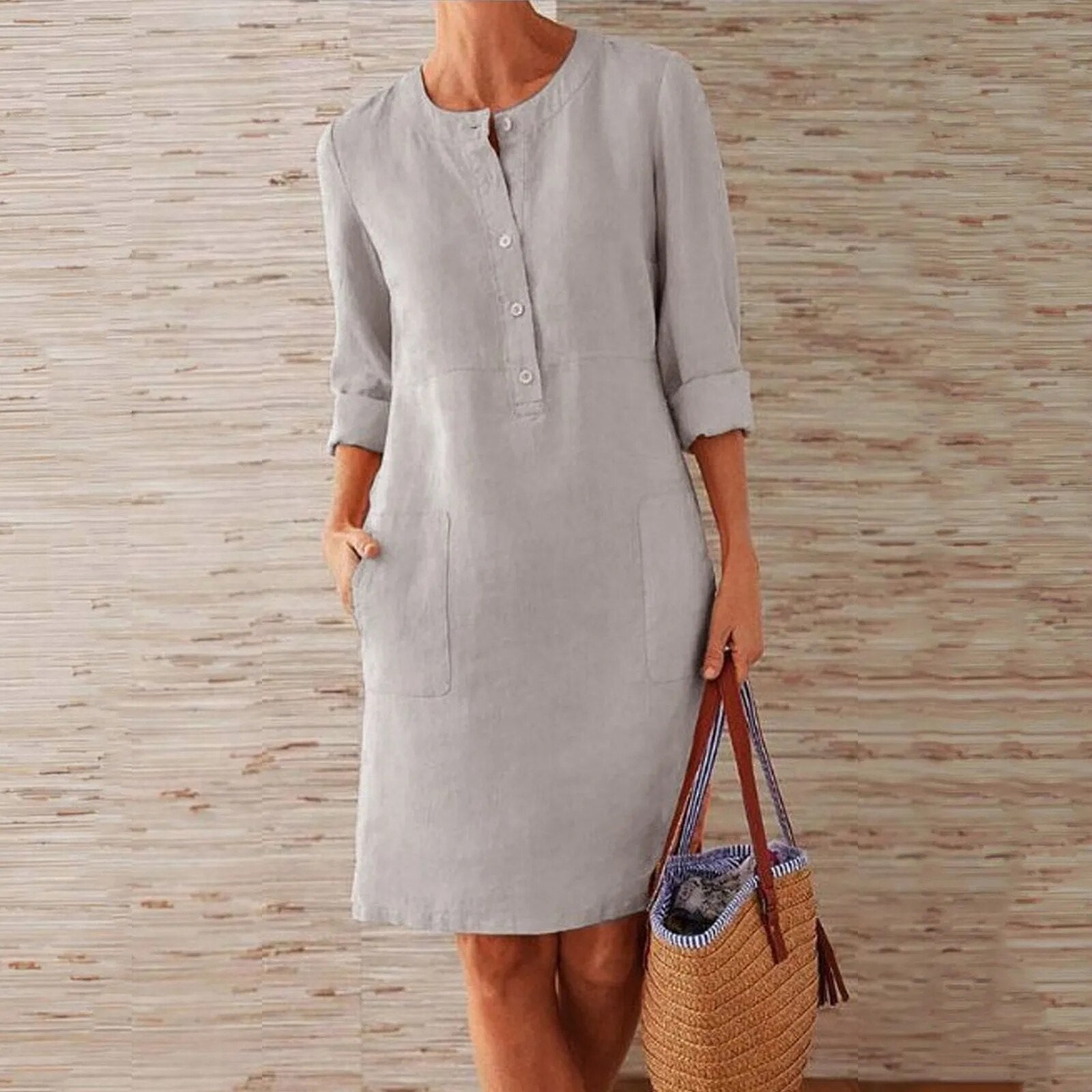Suus - Robe mi-longue sophistiquée
