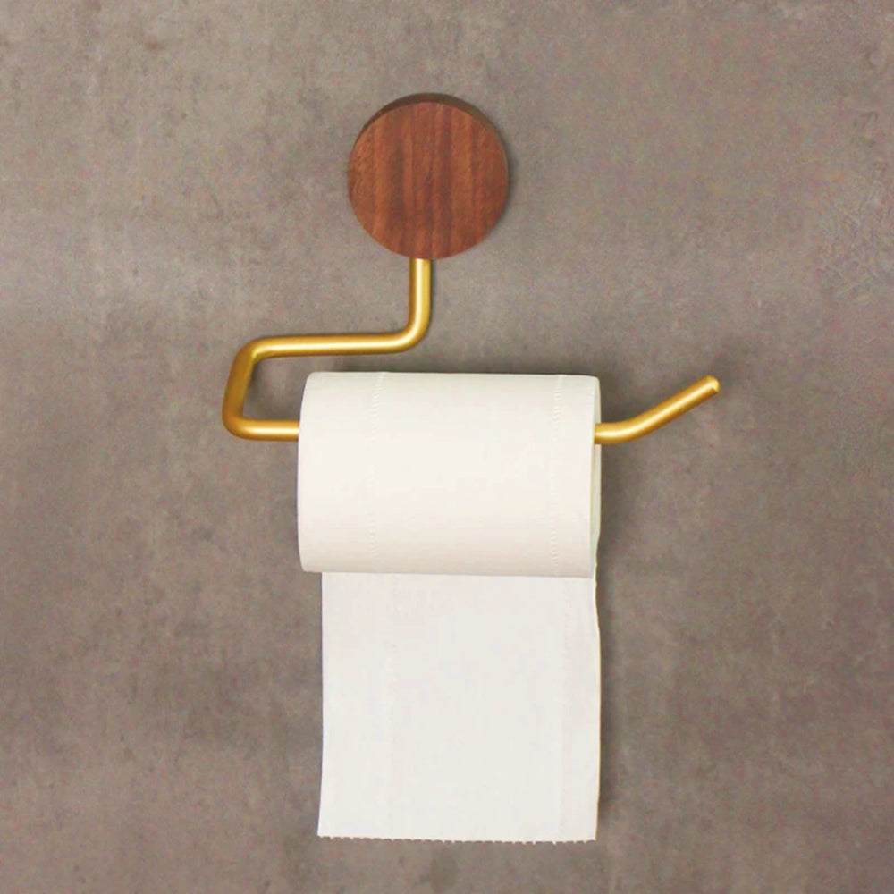 Porte-papier toilette moderne - Accent fonctionnel pour la salle de bain