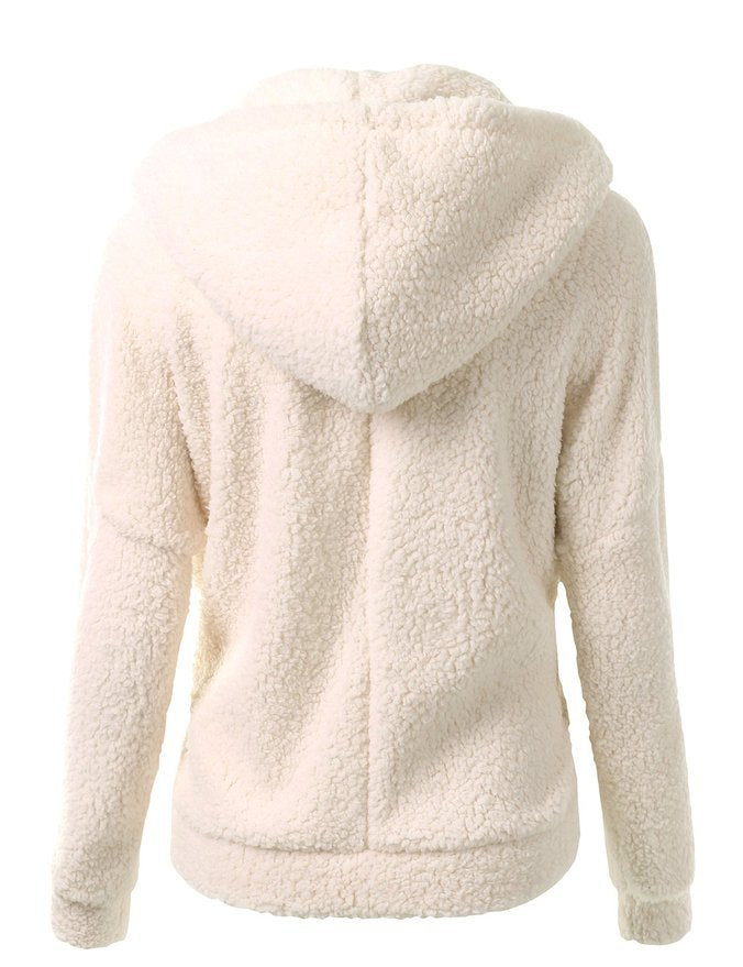 Chloe Soft Fleece Cardigan - Chaud et polyvalent