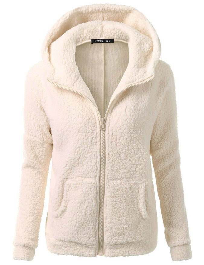 Chloe Soft Fleece Cardigan - Chaud et polyvalent