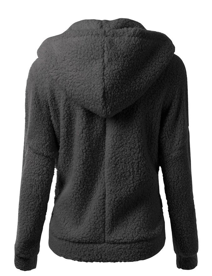 Chloe Soft Fleece Cardigan - Chaud et polyvalent