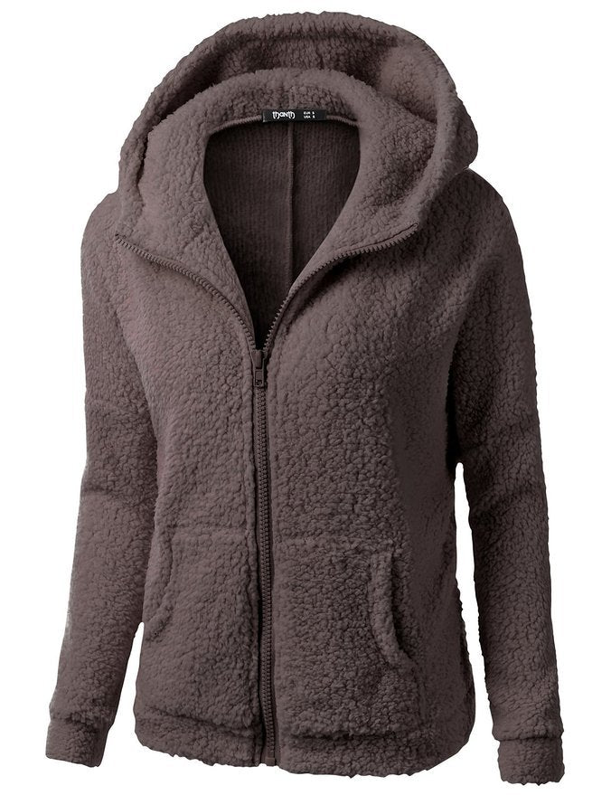 Chloe Soft Fleece Cardigan - Chaud et polyvalent