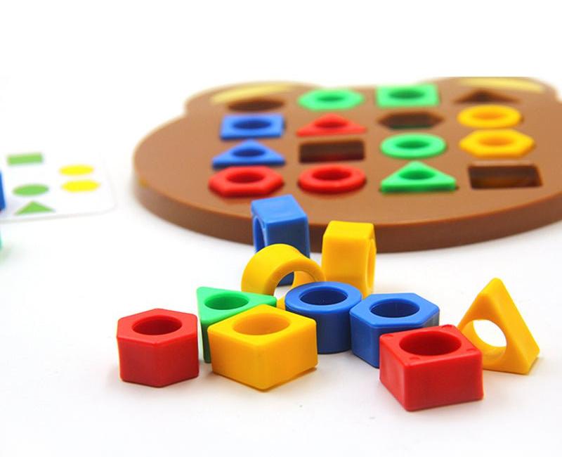 Jeu de Formes Montessori - FormeMaster pour Activités Éducatives