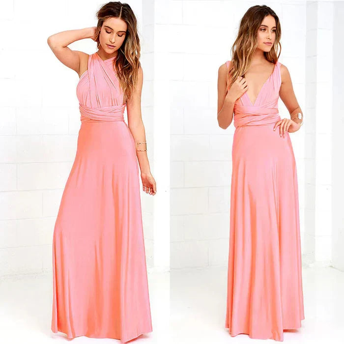 Nora - Robe portefeuille féminine et chic