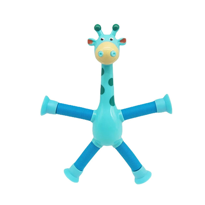 Jouet Girafe Flexible avec Ventouse – StretchyGiraffe pour Jouer sur Toutes les Surfaces