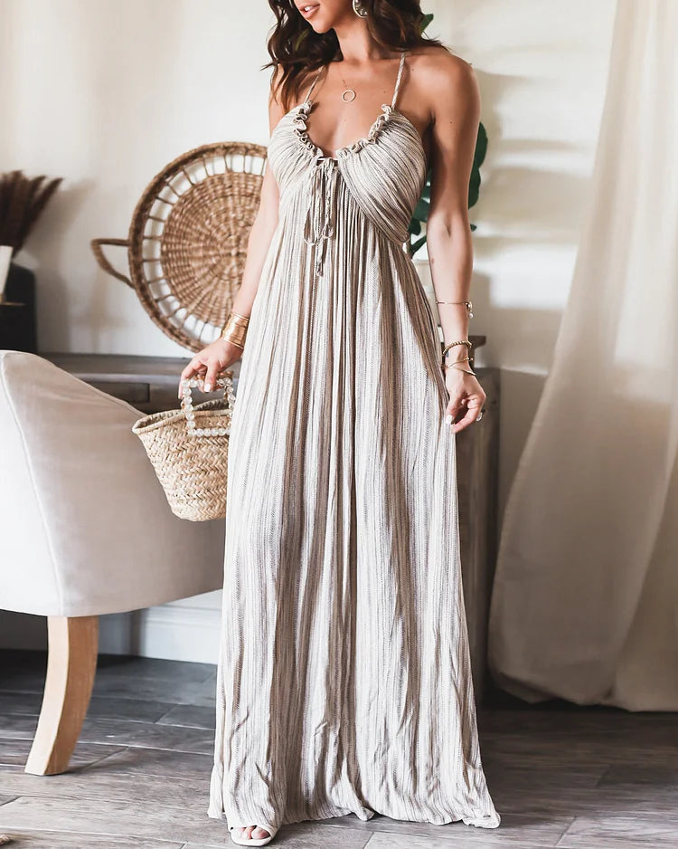Jaidys - Robe plissée sans manches élégante