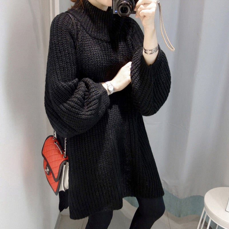 Romy Knitted Sweater - Un pull oversize confortable et élégant