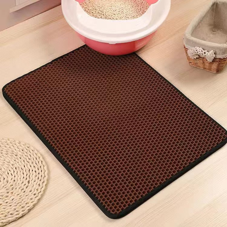 Tapis pour litière de chats - Gardez votre maison propre et fraîche